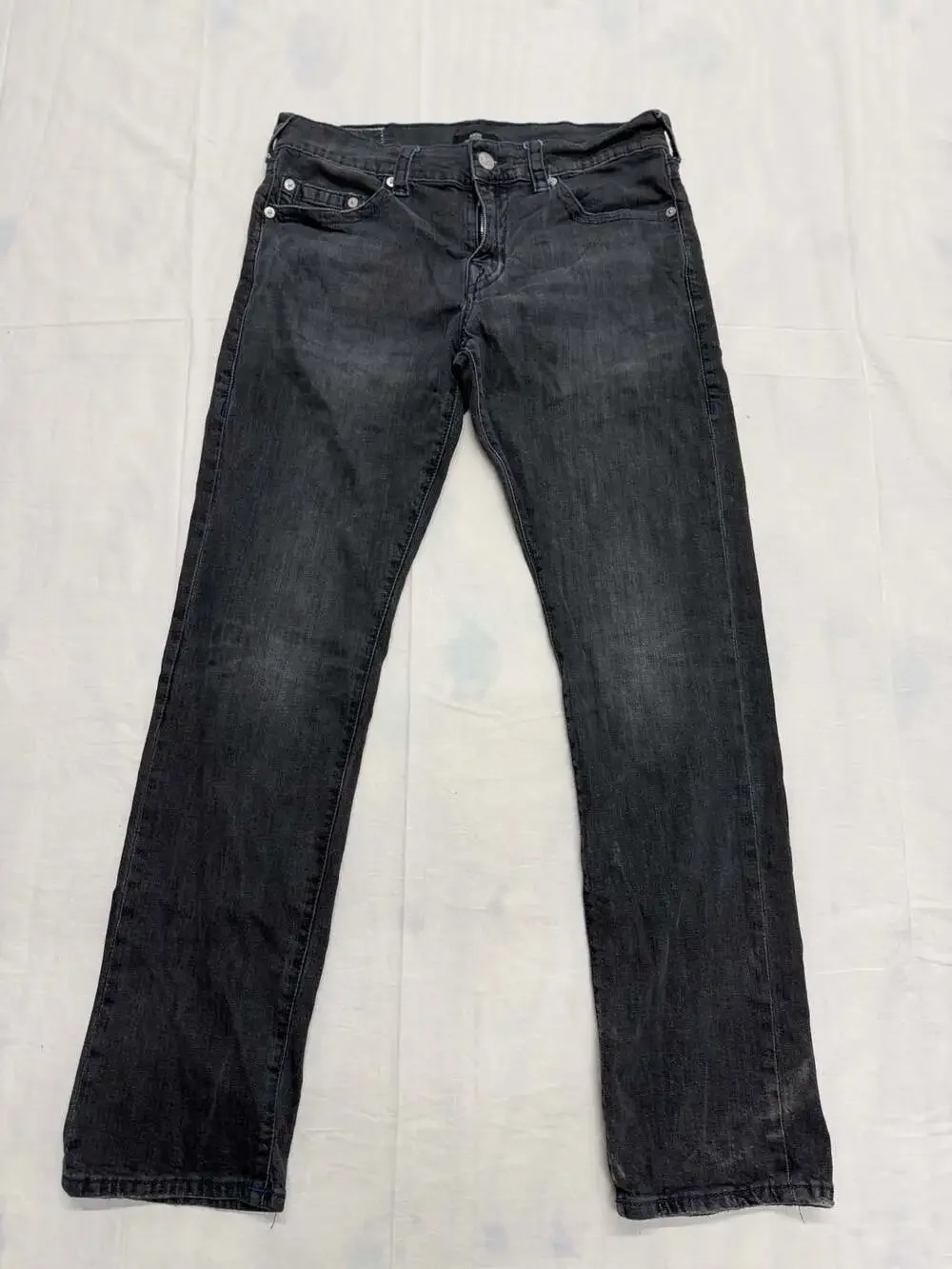 True Religion Ricky Relaxed Straight Jeans Size 34